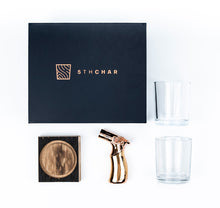 Load image into Gallery viewer, Whiskey barrel wood smoked cocktail gift set