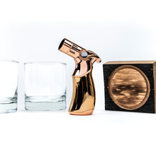Load image into Gallery viewer, Whiskey barrel wood smoked cocktail gift set