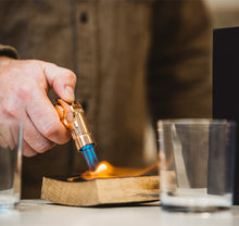 Load image into Gallery viewer, Whiskey barrel wood smoked cocktail gift set