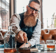 Load image into Gallery viewer, Whiskey barrel wood smoked cocktail gift set