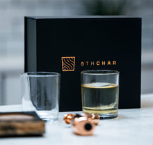 Load image into Gallery viewer, Whiskey barrel wood smoked cocktail gift set
