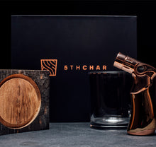 Load image into Gallery viewer, Whiskey barrel wood smoked cocktail gift set